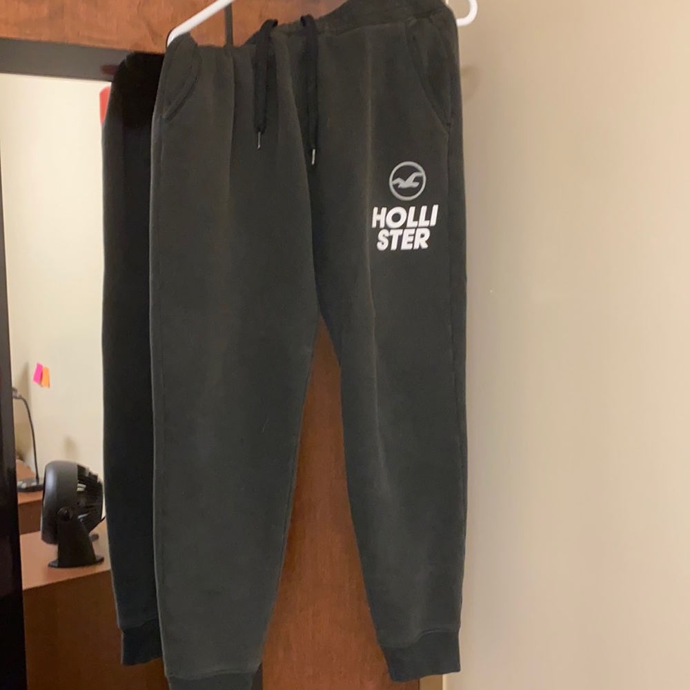 Men’s Black Hollister Sweatpants